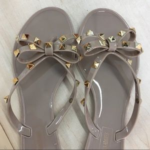 Shoes - Dark Beige studded sandal Shoes - Dark Beige studded sandal